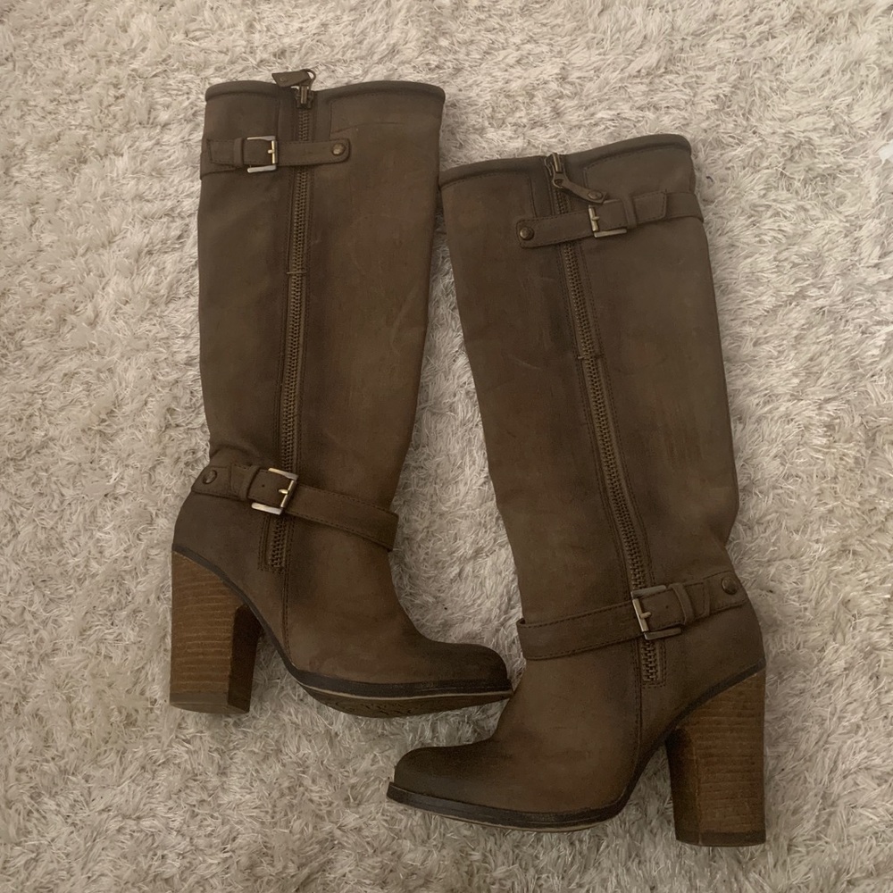 Rustic Heeled boots